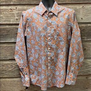 Cinch Modern Fit Basic Plain Weave Paisley Shirt